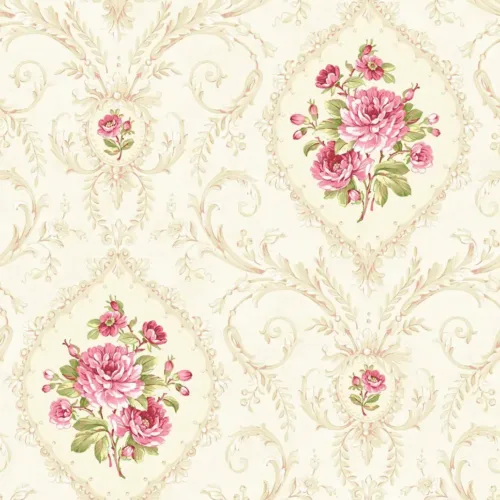 SK Filson Pink Cameo Wallpaper