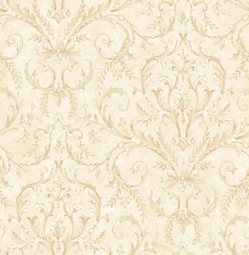 SK Filson Stone Damask Wallpaper