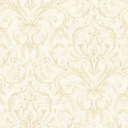 SK Filson Cream Damask Wallpaper