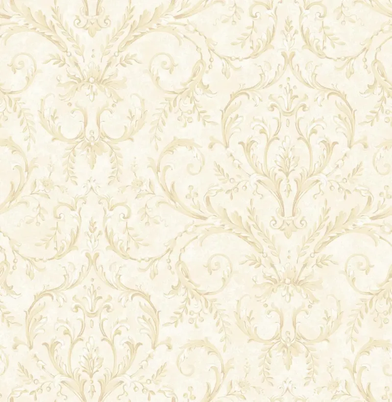 SK Filson Cream Damask Wallpaper