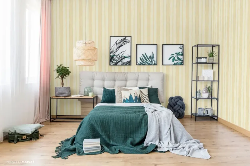 SK Filson Beige Stripes Wallpaper