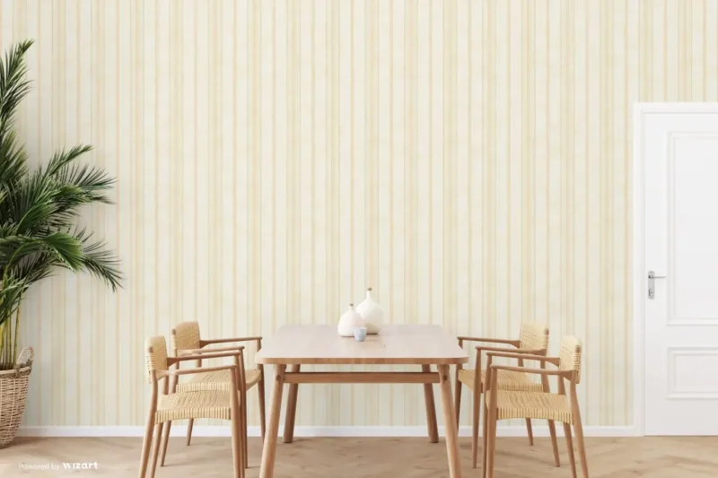 SK Filson Peach Stripe Wallpaper - Image 6