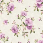 SK Filson Purple Floral Wallpaper