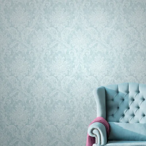 SK Filson Blue Floral Wallpaper