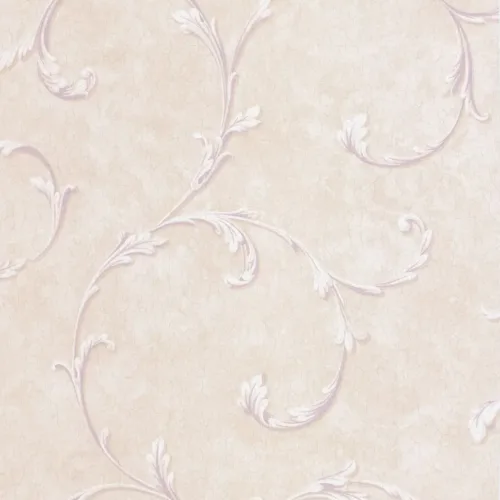 SK Filson Beige Acanthus Scroll Wallpaper