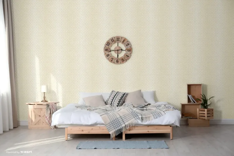SK Filson Gold Hexagon Ombre Wallpaper