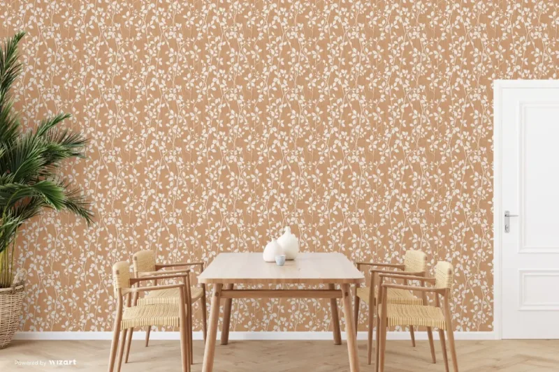SK Filson Copper Leaves Wallpaper
