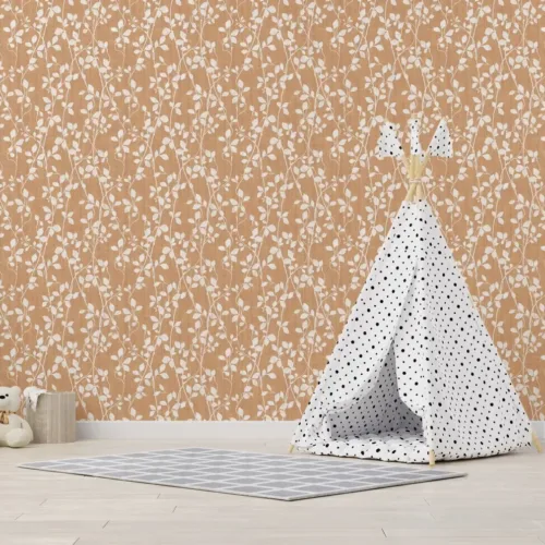 SK Filson Copper Leaves Wallpaper