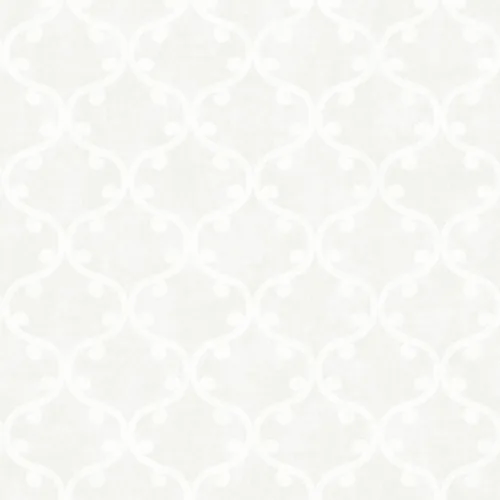 SK Filson White Damask Wallpaper