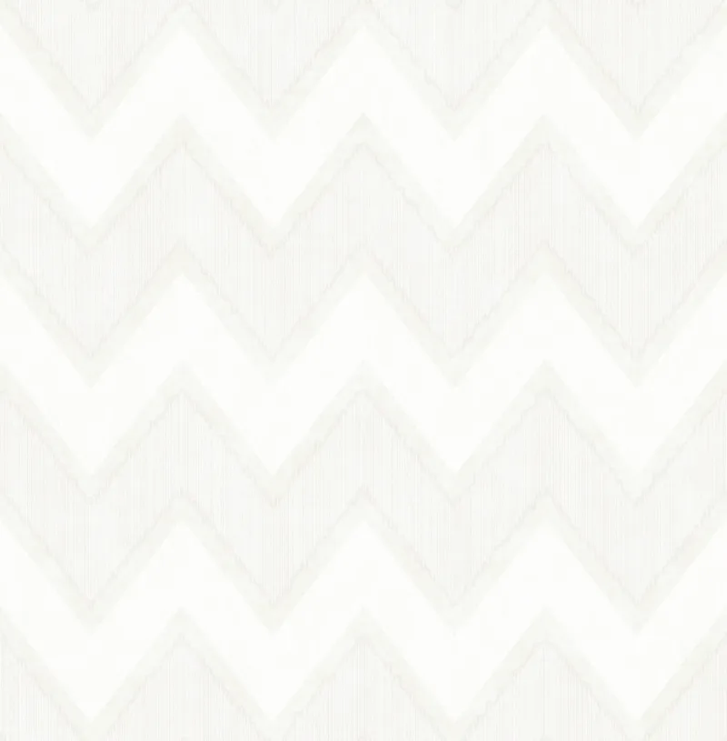 SK Filson White Chevron Wallpaper