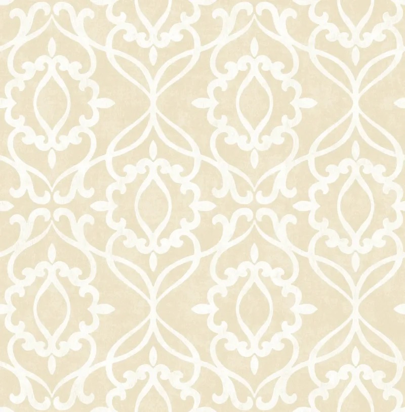 SK Filson Gold Damask Wallpaper