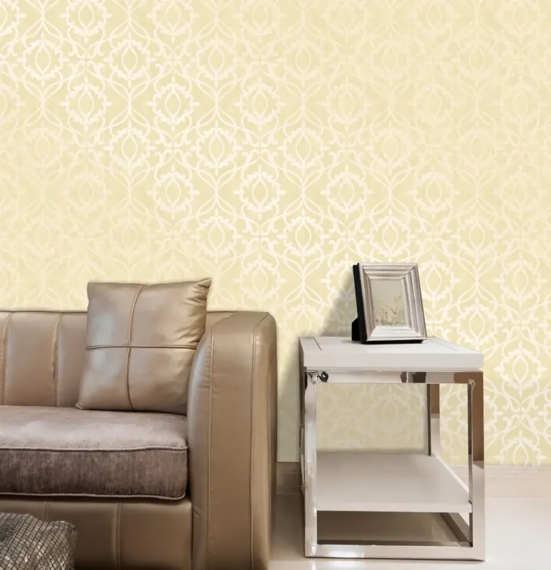 SK Filson Gold Damask Wallpaper