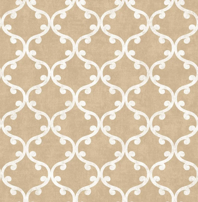 SK Filson Gold Damask Wallpaper