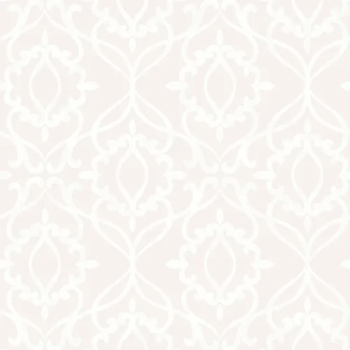 SK Filson White Damask Wallpaper