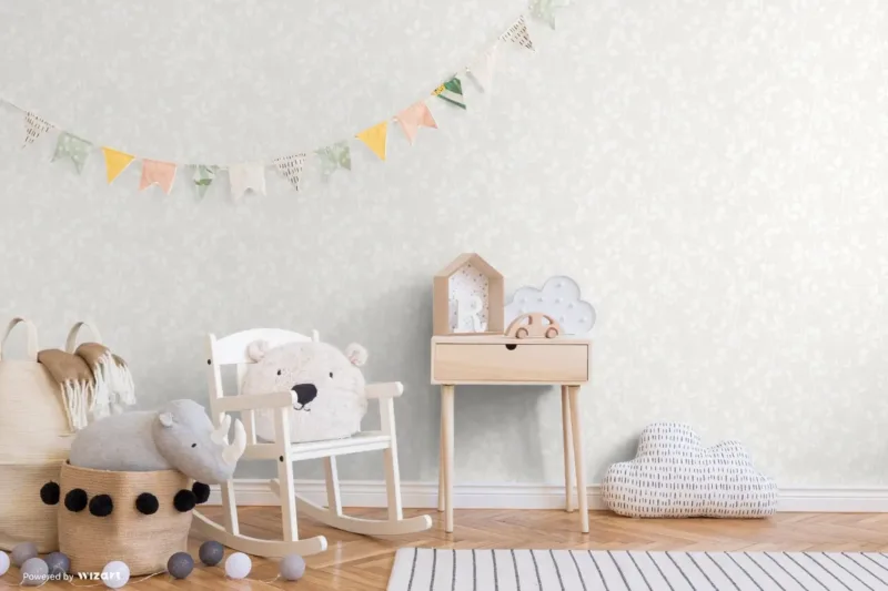 SK Filson White Leaves Wallpaper
