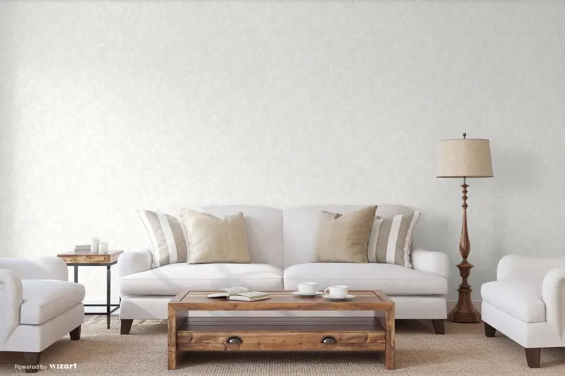 SK Filson White Leaves Wallpaper