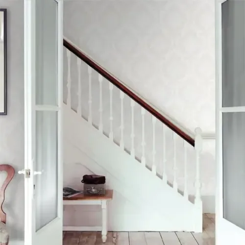 SK Filson White Damask Wallpaper