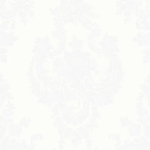 SK Filson White Damask Wallpaper