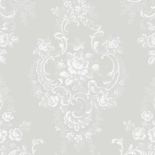 SK Filson Grey Damask Wallpaper