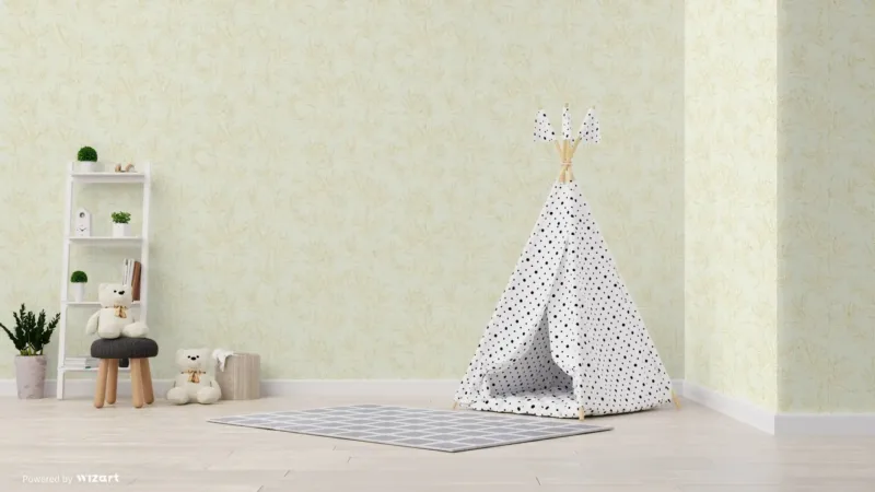 SK Filson Green Leaves Wallpaper