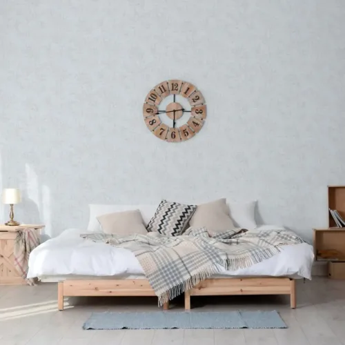 SK Filson Grey Leaves Wallpaper