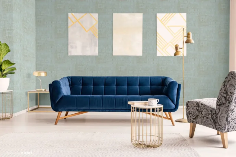 SK Filson Teal London City Wallpaper