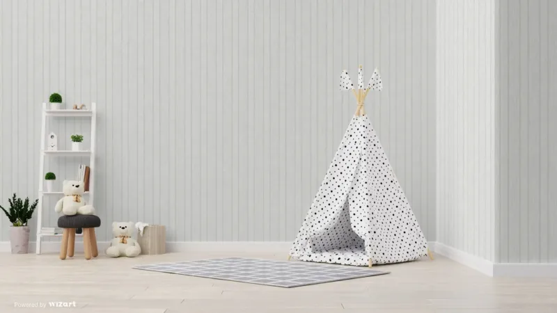 SK Filson Grey Stripes Wallpaper