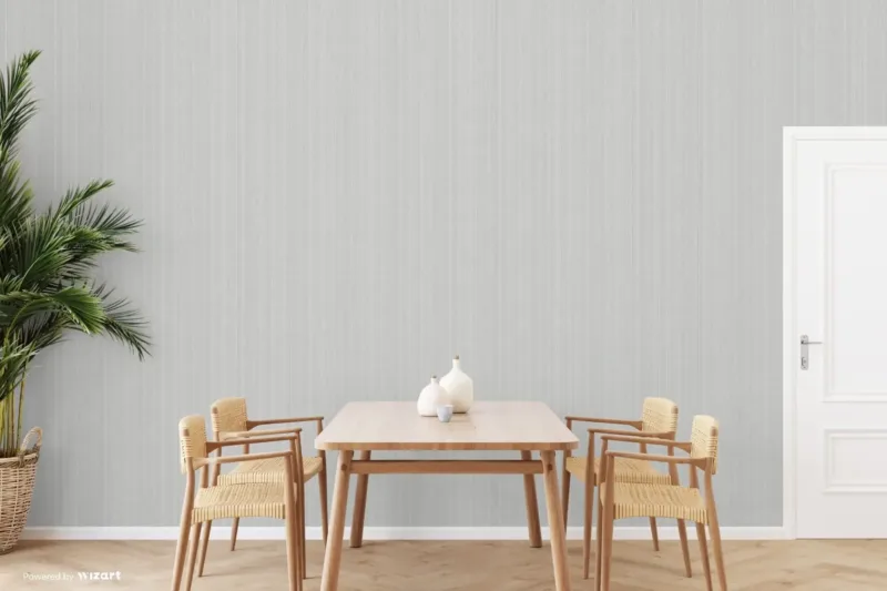 Sk Filson Silver Textile Plain Wallpaper