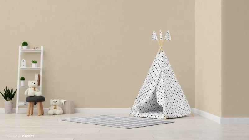 SK Filson Brown Mosaic Wallpaper