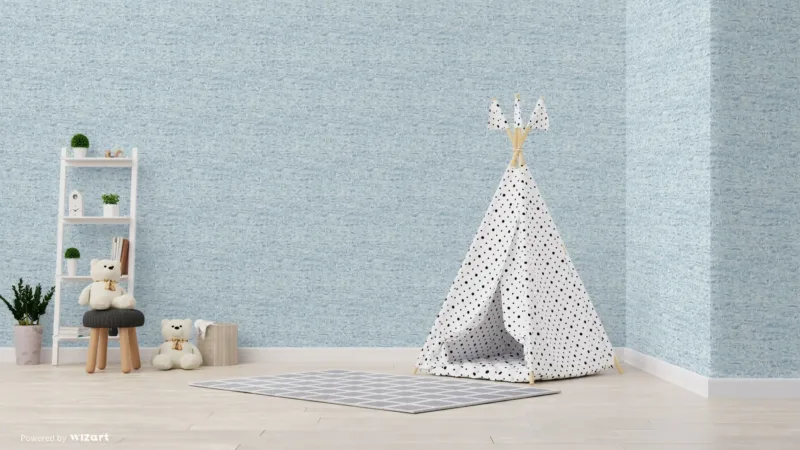 SK Filson Blue Mother of Pearl Wallpaper