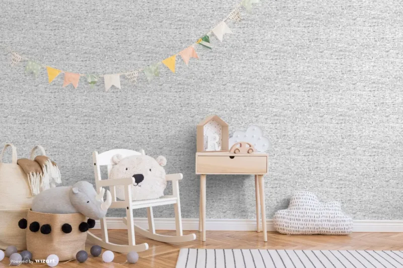 SK Filson Grey Mother of Pearl Wallpaper