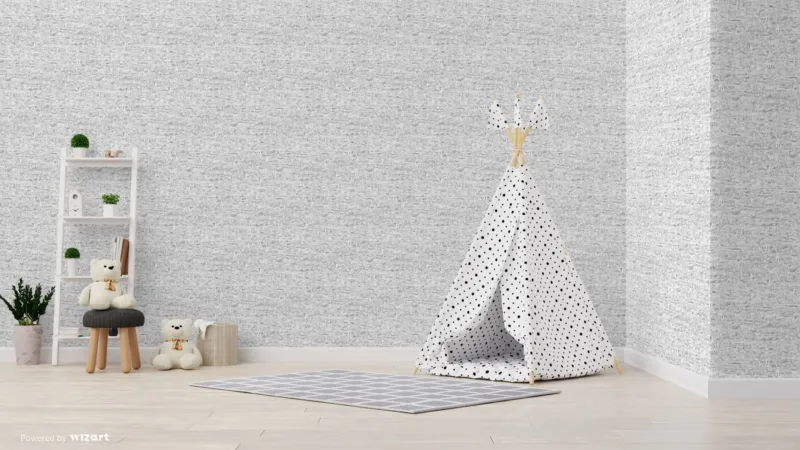 SK Filson Grey Mother of Pearl Wallpaper
