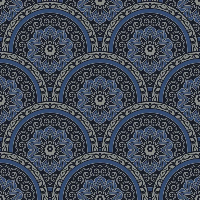 SK Filson Blue Divine Plates Wallpaper
