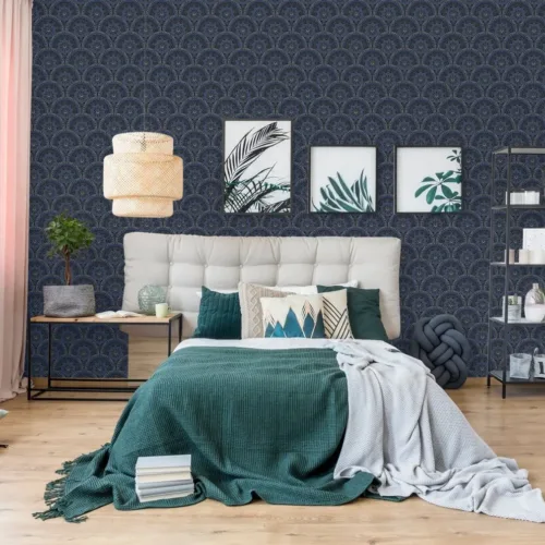 SK Filson Blue Divine Plates Wallpaper