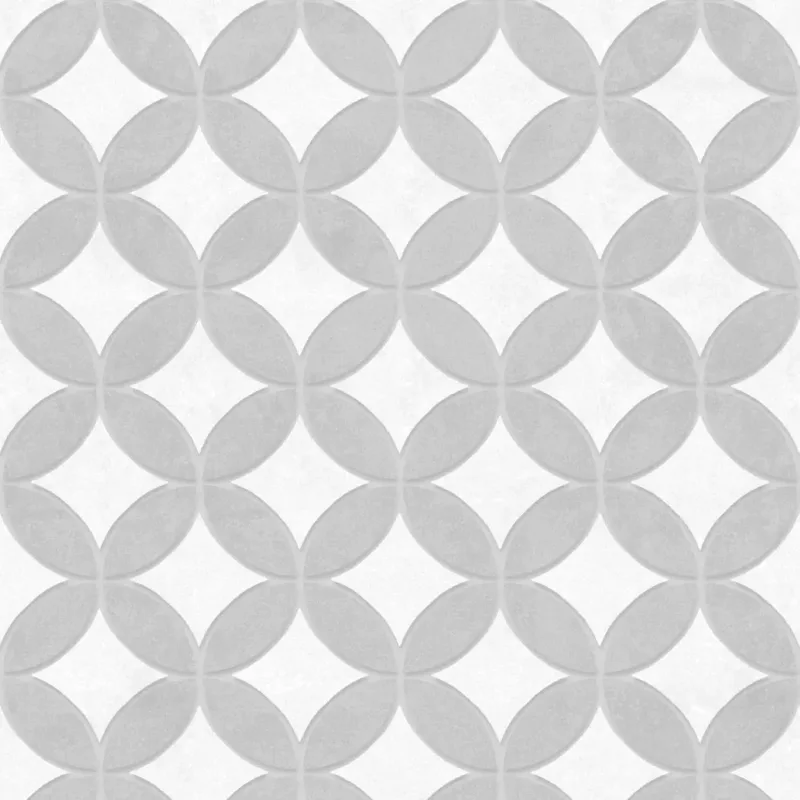 SK Filson Grey Geometric Circles Wallpaper