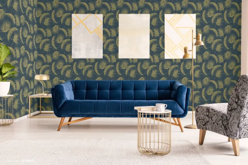 SK Filson Blue Oasis Wallpaper