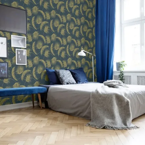 SK Filson Blue Oasis Wallpaper