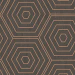 SK Filson Copper Hexagons Wallpaper