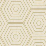 SK Filson Beige Hexagons Wallpaper