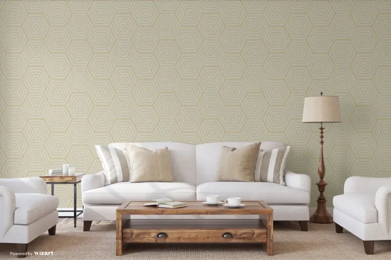 SK Filson Stone Hexagons Wallpaper