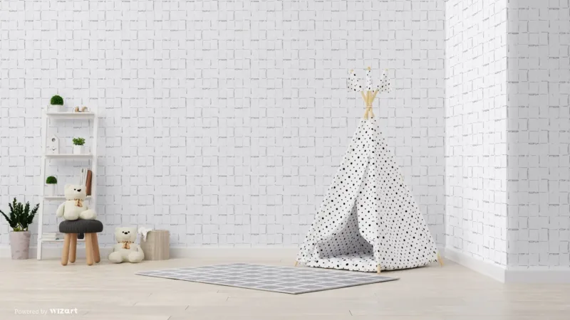 SK Filson Geometric Lines in Silver Wallpaper