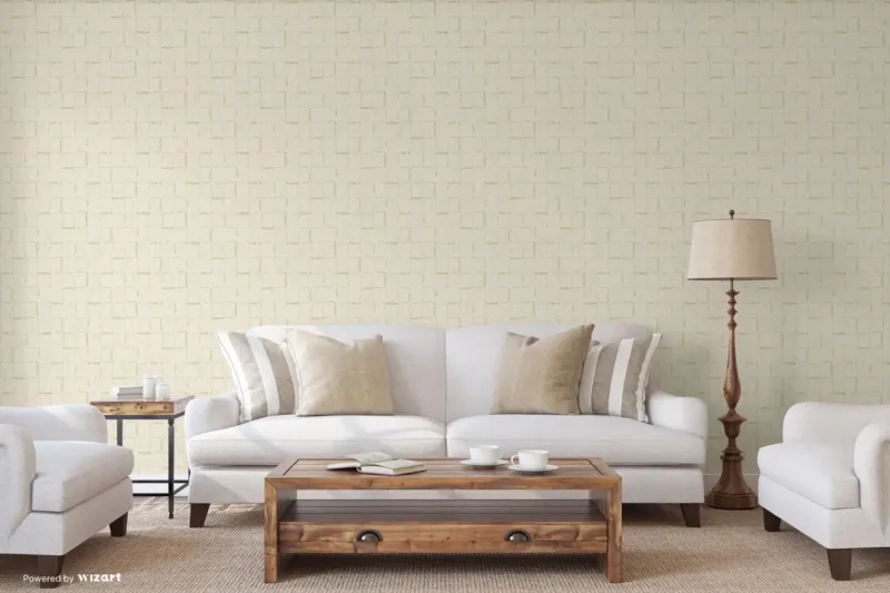 SK Filson Stone Geometric Squares Wallpaper
