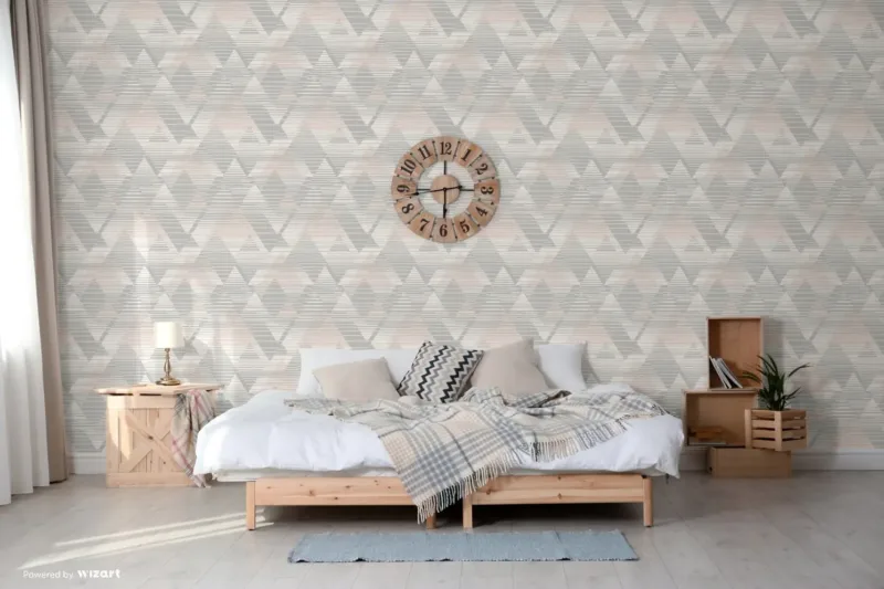 SK Filson Taupe Prism Wallpaper