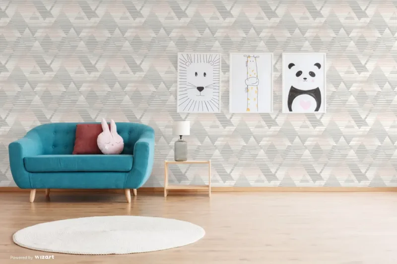 SK Filson Taupe Prism Wallpaper