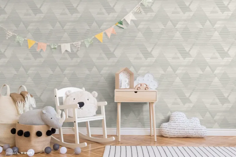 SK Filson Grey Prism Wallpaper