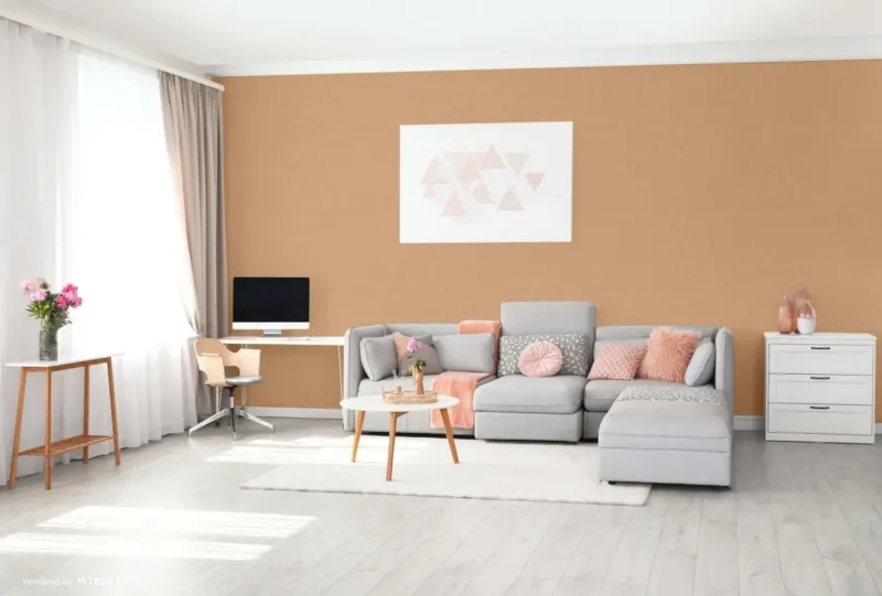 SK Filson Orange Blocks Wallpaper