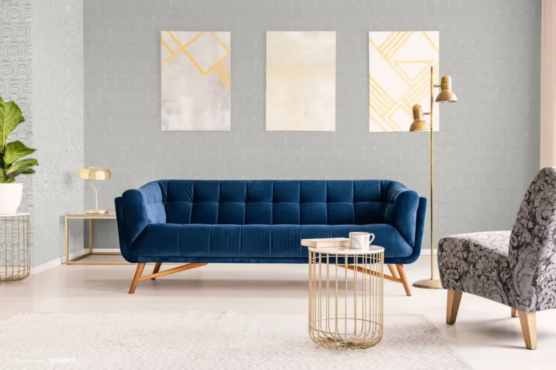 SK Filson Grey Blocks Wallpaper