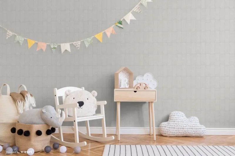 SK Filson Grey Blocks Wallpaper