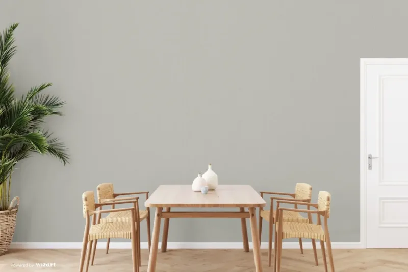 SK Filson Grey Linen Plain Wallpaper