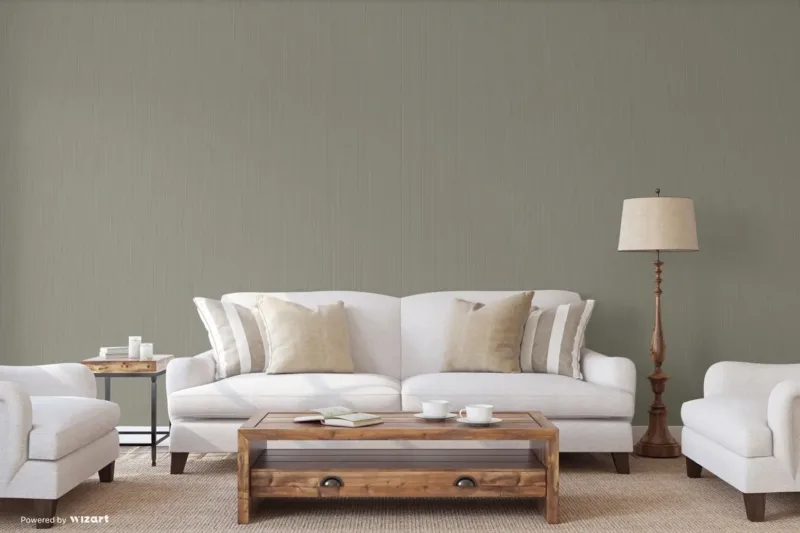 SK Filson Brown Linen Plain Wallpaper